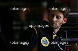 Romain Grosjean (FRA) Lotus F1 Team. 28.02.2015. Formula One Testing, Day Three, Barcelona, Spain.