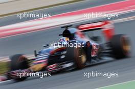 Carlos Sainz Jr (ESP) Scuderia Toro Rosso STR10. 28.02.2015. Formula One Testing, Day Three, Barcelona, Spain.