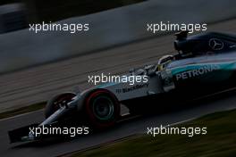 Lewis Hamilton (GBR) Mercedes AMG F1 W06. 28.02.2015. Formula One Testing, Day Three, Barcelona, Spain.