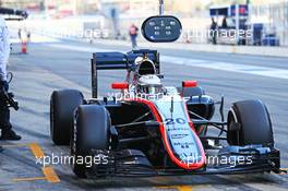Kevin Magnussen (DEN) McLaren MP4-30 Test and Reserve Driver. 28.02.2015. Formula One Testing, Day Three, Barcelona, Spain.