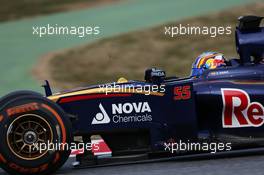 Carlos Sainz Jr (ESP) Scuderia Toro Rosso STR10. 28.02.2015. Formula One Testing, Day Three, Barcelona, Spain.