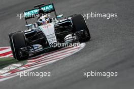 Lewis Hamilton (GBR) Mercedes AMG F1 W06. 28.02.2015. Formula One Testing, Day Three, Barcelona, Spain.