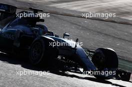 Lewis Hamilton (GBR) Mercedes AMG F1 W06. 28.02.2015. Formula One Testing, Day Three, Barcelona, Spain.