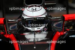 Kevin Magnussen (DEN) McLaren MP4-30 Test and Reserve Driver. 28.02.2015. Formula One Testing, Day Three, Barcelona, Spain.