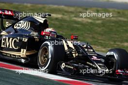 Pastor Maldonado (VEN) Lotus F1 E23. 01.03.2015. Formula One Testing, Day Four, Barcelona, Spain.