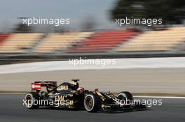 Pastor Maldonado (VEN) Lotus F1 E23. 01.03.2015. Formula One Testing, Day Four, Barcelona, Spain.