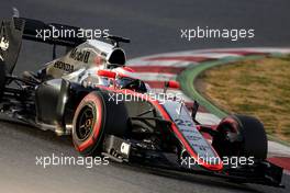 Jenson Button (GBR), McLaren Honda  01.03.2015. Formula One Testing, Day Four, Barcelona, Spain.