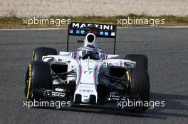 Valtteri Bottas (FIN) Williams FW37. 01.03.2015. Formula One Testing, Day Four, Barcelona, Spain.