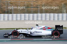 Valtteri Bottas (FIN) Williams FW37. 01.03.2015. Formula One Testing, Day Four, Barcelona, Spain.