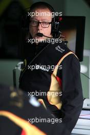Mark Slade (GBR), Lotus F1 Team, Race Engineer   01.03.2015. Formula One Testing, Day Four, Barcelona, Spain.