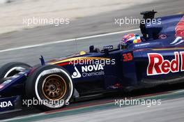 Max Verstappen (NLD) Scuderia Toro Rosso STR10. 01.03.2015. Formula One Testing, Day Four, Barcelona, Spain.