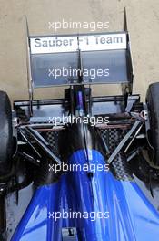 Sauber C34 rear suspension detail. 26.02.2015. Formula One Testing, Day One, Barcelona, Spain.