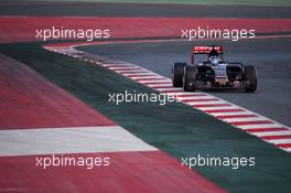 Carlos Sainz Jr (ESP) Scuderia Toro Rosso STR10. 26.02.2015. Formula One Testing, Day One, Barcelona, Spain.