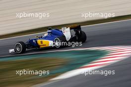 Marcus Ericsson (SWE) Sauber C34. 26.02.2015. Formula One Testing, Day One, Barcelona, Spain.