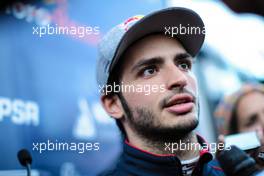 Carlos Sainz Jr (ESP) Scuderia Toro Rosso. 26.02.2015. Formula One Testing, Day One, Barcelona, Spain.