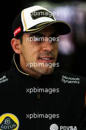 Pastor Maldonado (VEN) Lotus F1 Team. 26.02.2015. Formula One Testing, Day One, Barcelona, Spain.