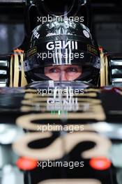 Romain Grosjean (FRA) Lotus F1 E23. 26.02.2015. Formula One Testing, Day One, Barcelona, Spain.