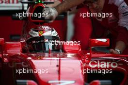 Kimi Raikkonen (FIN) Ferrari SF15-T. 26.02.2015. Formula One Testing, Day One, Barcelona, Spain.