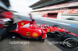 Kimi Raikkonen (FIN) Ferrari SF15-T. 26.02.2015. Formula One Testing, Day One, Barcelona, Spain.