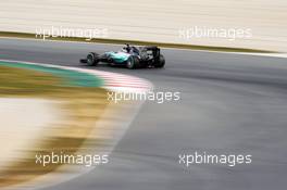 Lewis Hamilton (GBR) Mercedes AMG F1 W06. 26.02.2015. Formula One Testing, Day One, Barcelona, Spain.