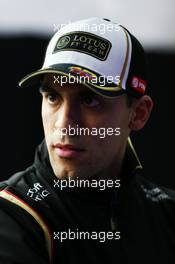 Pastor Maldonado (VEN) Lotus F1 Team. 26.02.2015. Formula One Testing, Day One, Barcelona, Spain.