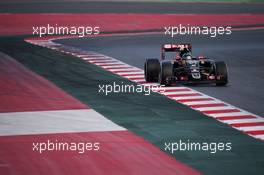 Romain Grosjean (FRA) Lotus F1 E23. 26.02.2015. Formula One Testing, Day One, Barcelona, Spain.