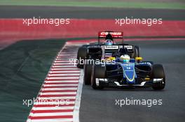 Marcus Ericsson (SWE) Sauber C34. 26.02.2015. Formula One Testing, Day One, Barcelona, Spain.