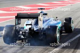 Lewis Hamilton (GBR) Mercedes AMG F1 W06. 26.02.2015. Formula One Testing, Day One, Barcelona, Spain.