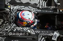 Daniil Kvyat (RUS) Red Bull Racing RB11. 26.02.2015. Formula One Testing, Day One, Barcelona, Spain.