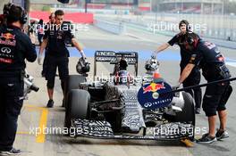 Daniil Kvyat (RUS) Red Bull Racing RB11. 26.02.2015. Formula One Testing, Day One, Barcelona, Spain.