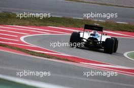 Felipe Massa (BRA) Williams FW37. 26.02.2015. Formula One Testing, Day One, Barcelona, Spain.