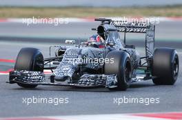 Daniil Kvyat (RUS) Red Bull Racing RB11. 26.02.2015. Formula One Testing, Day One, Barcelona, Spain.