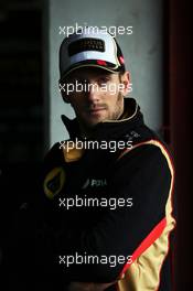 Romain Grosjean (FRA) Lotus F1 Team. 26.02.2015. Formula One Testing, Day One, Barcelona, Spain.