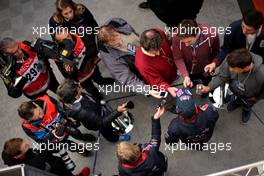 Daniil Kvyat (RUS), Red Bull Racing  26.02.2015. Formula One Testing, Day One, Barcelona, Spain.