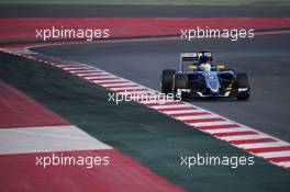 Marcus Ericsson (SWE) Sauber C34. 26.02.2015. Formula One Testing, Day One, Barcelona, Spain.