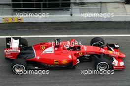 Kimi Raikkonen (FIN) Ferrari SF15-T. 26.02.2015. Formula One Testing, Day One, Barcelona, Spain.