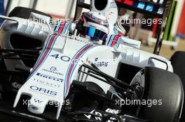 Alex Lynn (GBR) Williams FW37 Development Driver. 13.05.2015. Formula 1 Testing, Day Two, Barcelona, Spain, Wednesday.