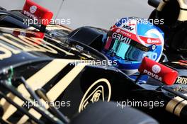 Jolyon Palmer (GBR) Lotus F1 E23 Test and Reserve Driver. 13.05.2015. Formula 1 Testing, Day Two, Barcelona, Spain, Wednesday.