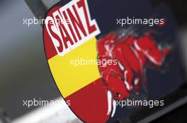 Pit board for Carlos Sainz Jr (ESP) Scuderia Toro Rosso. 13.05.2015. Formula 1 Testing, Day Two, Barcelona, Spain, Wednesday.
