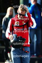 Sebastian Vettel (GER) Ferrari. 21.08.2015. Formula 1 World Championship, Rd 11, Belgian Grand Prix, Spa Francorchamps, Belgium, Practice Day.