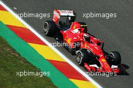 Kimi Raikkonen (FIN) Ferrari SF15-T. 21.08.2015. Formula 1 World Championship, Rd 11, Belgian Grand Prix, Spa Francorchamps, Belgium, Practice Day.