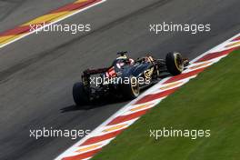 Romain Grosjean (FRA), Lotus F1 Team  21.08.2015. Formula 1 World Championship, Rd 11, Belgian Grand Prix, Spa Francorchamps, Belgium, Practice Day.