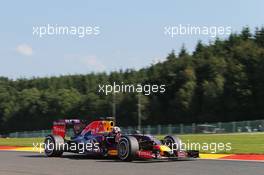 Daniel Ricciardo (AUS) Red Bull Racing RB11. 21.08.2015. Formula 1 World Championship, Rd 11, Belgian Grand Prix, Spa Francorchamps, Belgium, Practice Day.