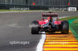 Kimi Raikkonen (FIN) Ferrari SF15-T. 21.08.2015. Formula 1 World Championship, Rd 11, Belgian Grand Prix, Spa Francorchamps, Belgium, Practice Day.