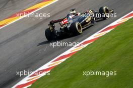 Romain Grosjean (FRA), Lotus F1 Team  21.08.2015. Formula 1 World Championship, Rd 11, Belgian Grand Prix, Spa Francorchamps, Belgium, Practice Day.