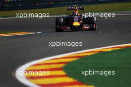 Daniil Kvyat (RUS) Red Bull Racing RB11. 21.08.2015. Formula 1 World Championship, Rd 11, Belgian Grand Prix, Spa Francorchamps, Belgium, Practice Day.