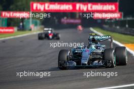 Nico Rosberg (GER) Mercedes AMG F1 W06. 21.08.2015. Formula 1 World Championship, Rd 11, Belgian Grand Prix, Spa Francorchamps, Belgium, Practice Day.