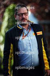 Paul Hembery (GBR) Pirelli Motorsport Director. 21.08.2015. Formula 1 World Championship, Rd 11, Belgian Grand Prix, Spa Francorchamps, Belgium, Practice Day.