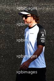 Fernando Alonso (ESP) McLaren. 21.08.2015. Formula 1 World Championship, Rd 11, Belgian Grand Prix, Spa Francorchamps, Belgium, Practice Day.