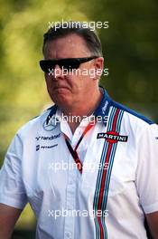 Mike O'Driscoll (GBR) Williams Group CEO. 21.08.2015. Formula 1 World Championship, Rd 11, Belgian Grand Prix, Spa Francorchamps, Belgium, Practice Day.